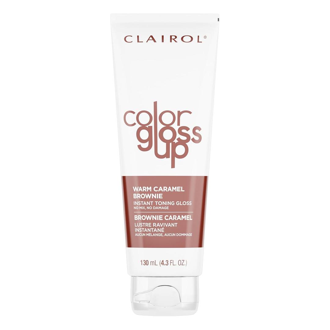 Clairol Color Gloss Up Temporary Hair Dye, Warm Caramel Brownie Hair Color, Pack of 1 (4.3 Fl Oz (Pack of 1))