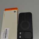 SURITCH for iPhone 17 Pro Max Case with Camera Control Cover, Camera Cover and Adjustable Kickstand, Compatible with MagSafe, Shockproof Bumper Protective Cases 6.9 Inch, Black