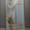 Beach Window Wall Art Canvas: Relaxing Bedroom Living Room Blue Ocean Coastal Scene Picture Modern Tropical Sea Landscape Painting Print Decor Horizontal Summer Seascape Artwork for Home