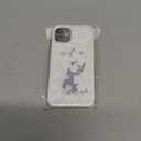 Lovmooful Compatible for iPhone 12 Case Clear Cute Floral Flower Hibiscus with Color Edge Design for Girls Women Soft TPU Shockproof Protective Girly for iPhone 12 Case-White