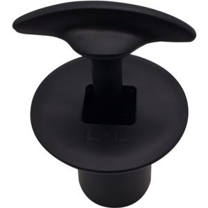 Westbrass A500-62 3/4" NPSM Gas Fire Pit and Fireplace Log Lighter Key Valve Trim Kit, Matte Black