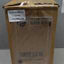 Glass Drink Dispensers For Parties, 1 Gallon Beverage Dispenser With Glass Airtight Lids, Gold Metal Stand And Stainless Steel Spigot. Lemonade & Juice Dispenser With Chalk Board