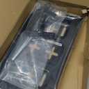 Battery Hold Down Tray Kit, Universal Storage Battery Holder, Adjustable & Corrosion-Resistant Metal Bracket Clamp for Cars Boats Marine (Size:27cm Bolt with 34.5cm Tray)