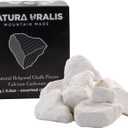 Natura Uralis Premium Belgorod Chalk Chunks | White Chalk Chunks - Amazing Crunch, Satisfying Earthy, Velvety and Firm Texture, ASMR Sensation, Natural Calcium Carbonate (Mini (3.5oz))