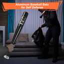 KRUI Aluminum Baseball Bat, 18 Inch Self Defense Bat, Lightweight Bat for Tire Checker, Fish, Keeps in Home, Car, Backpack for Self Defense