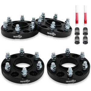 4 Pack 6x139.7mm Wheel Spacers for 1999-2024 Silverado 1500 Sierra 1500, 1" Thick Forged Hubcentric Tire Spacer, M14x1.5 Thread Studs & 78.1mm Centric Bore, 6x5.5 Hub Centric Wheel Adapters