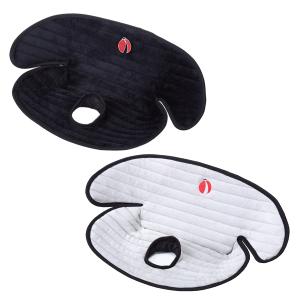 Baby Piddle Pad Car Seat Liner,Potty Training car seat Protector with Waterproof Liner for Child Safety Car Seat Stroller and Dinner Chair,Machine Wash and Dry (Plus-Black+Grey 2Pcs)