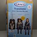 Graco Tranzitions 3-in-1 Harness Booster Car Seat, Forward Facing Car Seat, Highback, to Backless Booster, Proof (MFG: 02/26/2026