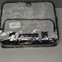 Simniam Car Trunk Organizer with Insulated Grocery Bag- 110L High Capacity Car Storage Box, with 4 Compartments, Reflective Strip, Cover, for Auto, SUV, Truck, Minivan (Grey)