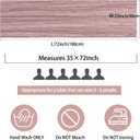 12 Pack Cheesecloth Table Runner 35x72 Inch Boho Gauze Rustic Cheese Cloth Long Romantic Table Runner for Wedding Bridal Shower Birthday Party Table Decor (Dusty Pink)