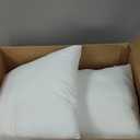 Bed Pillows Queen Size Set of 2 - 100% Cotton Breathable Cover - Premium Down Alternative for Side Sleepers, Back or Stomach - Soft Luxury Hotel Quality Pillows - Comfy, Cozy & Plush - Oeko-Tex, White