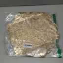 Mosayt Christmas Round Placemats Set of 6Gold Vinyl Metallic Place mats, Washable Easy Clean Non-Slip Heat Resistant Plastics Table Mats for Dinning/Wedding/Party Decoration, 15 Inch