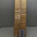 KIMODE Kitchen Mats Cushioned Anti Fatigue, Tan Farmhouse Kitchen Rugs Sets of 2, Non Slip Kitchen Mats for Floor, Padded Kitchen Floor Mat for Sink Laundry Desk Bedroom 20"x47"+20"x32"