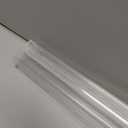 Sliding Shower Door Bottom Seal, 2 PCS 1/4" x 36" Sliding Shower Door Sweep for 1/4 Inch Glass, Frameless Glass Door Seal Strip Stop Shower Leaks and Create a Water Barrier