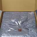 CAPALOCA Sectional Couch Covers, 2 Pieces Chenille Sofa Cover L Shaped Couch Cover Blanket for Dogs Washable Sofa Slipcovers Pet Furniture Protector (X-Large: 71" x 110" + 71" x 118", Dark Gray)