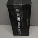 Umite Chef 22-Piece Silicone Cooking Utensils Set, Heat Resistant & Dishwasher Safe Kitchen Tools, Non-Scratch Spatula Set for Nonstick Cookware (Pink)