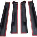 GRAND ORANGE Trail Armor Rocker Panel Guards Compatible with Chevy Silverado GMC Sierra 1500 1999-2006, Silverado Sierra 2500 1999-2004, for 2500HD 3500 2001-2006 Crew Cab 14067