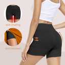 BESTENA 3 Pack Slip Shorts for Under Dress Anti Chafing Shorts Boy shorts Panties for Women (Black, Medium)