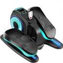 Amazon.com : Rollingsurfer Under Desk Elliptical Machine, Electric Leg Exerciser for Seniors, Compact Seated Pedal Exerciser, Portable Elliptical Trainer with Remote and Non-Slip Pedals for Teens Adults : Sports & Outdoors