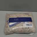 Wrap Around Dust Ruffle Bed Skirt - Cream - for King Size Beds with 12 Inch Drop - Easy Fit Elastic Strap - Adjustable Pleated Bedskirt w/Brushed Fabric - Wrinkle Free - for Women, Men, Kids & Teens