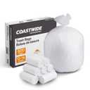 Coastwide Professional 12-16 Gallon Trash Bags, 24" x 33", High Density, 13 mic, Natural, 500 Bags/Box