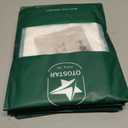 6 x OTOSTAR Set of 1 Ghost Pillow Cover Halloween Throw Pillow Covers for Sofa Couch Bed Living Room Soft Plush Short Wool Velvet Farmhouse Pillowcase for Thanksgiving Pure White 18x18 Inch