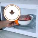 Microwave Turntable Ring 8.74inch,11 mm-Microwave Turntable Coupler Rollers for Smooth Heating