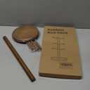 Wisuce Coffee Mug Holder, Bamboo Mug Tree with Thicker Base Coffee Cup Mug Stand for Counter, Mug Rack with 6 Hooks