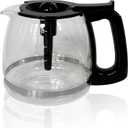 Generic 12-Cup Replacement Glass Carafe Pot Compatible with Hamilton Beach Coffee Maker Flexbrew, Clear