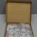 6 Pack 3 Hook Attachment for Wire Shelving 3.75" l x 1.625" d x 3.25" h Wire Shelving Hooks Accessories Steel Hanging Rack Metal for Storage Organizer(Black)