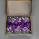 Meldel Purple Boutonniere for Men Wedding, Set of 6, Groom and Best Man Boutonniere for Wedding Ceremony Anniversary, Formal Dinner Party and Rustic Fall Wedding Marriage