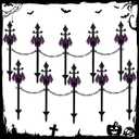 Vercraft 10 Pack Halloween Fence Yard Outdoor Decorations, Bat