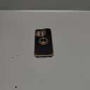 Hython for iPhone 13 Pro Max Case with Ring Stand [360Rotatable Ring Holder Magnetic Kickstand] [Plated Rose Gold Edge] Slim Soft TPU Cover Luxury Protective Phone Case for Women Men, Black