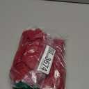 Lanpn Knitted Christmas Tree Skirt 36 inch, Cable Knit Xmas Tree Skirt Rustic Christmas Tree Mat for Large Artificial Trees Farmhouse Winter Home Party Holiday Indoor Xmas Decor (Red, 90cm)