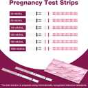 Easy@Home 60 Pregnancy Tests: Early Detection Precise Results Pregnancy Test Strips - Bulk Pregnancy Strips - 60 hCG Test Strips
