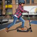 Jetson Jupiter Kids 2-Wheel Light-Up Kick Scooter, LED Lights on Handlebar, Stem, Wheels & Deck, Adjustable Handlebar, Rear Brake, Easy-Folding Mechanism, Ages 5+