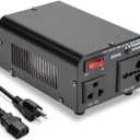 LVYUAN Voltage Transformer Converter 500 Watt Step Up/Down Convert from 110-120 Volt to 220-240 Volt and from 220-240 Volt to 110-120 Volt with US Outlet, Universal Outlet, Circuit Breaker
