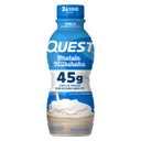 Quest Nutrition Protein Milkshake, Vanilla, 45g Protein, 2g Sugar, High Protein, Low Sugar, Gluten Free, 1 Count (EXP 09/03/26)