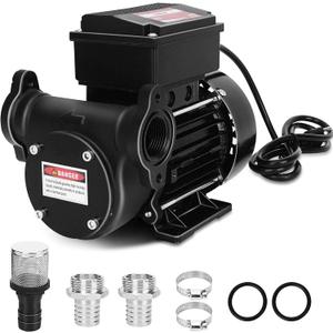 Diesel Transfer Pump 110V 20GPM Oil Transfer Pump - Diesel, Kerosene, Biodiesel, Light Fuel Oil