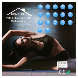 Smart Digital Scale for Body Weight, Body Fat Scale, Body Weight Scale, Body Composition Monitor Health Analyzer with Smartphone App