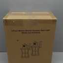 2 Packs Motion Sensor Outdoor Wall Lights - Upgrade Dusk to Dawn Porch Lighting, LED Exterior Lantern Fixture Wall Sconce, Waterproof Outside Light For House, Black Anti-Rust Lamp For Garage Doorway