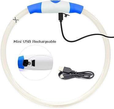 High Visible USB Rechargeable Collar