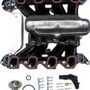 Upper Intake Manifold Compatible with 615-188, 5.4L Ford E-150,Club Wagon, E-250, E-350, E-450, F-150, F-250 Super Duty, F-350, Econoline, Excursion, Expedition. exclude coolant heated pcv