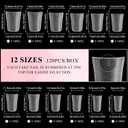 Stiletto Nail Tips,Soft Gel Almond Half Cover False Nails Clear Acrylic Press on Nails 120Pcs, Soft Gel Nail Tips Extension False Tips for Nail Salons and DIY Art at Home (SET-5)