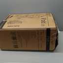 Gromast Gravity Folding Baby Stroller - Portable Travel Toddler Stroller w/Adjustable Backrest, Canopy, Footmuff & Cup Holder, Lightweight and UV Protected, One-Hand Automatic Folding - Beige