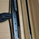 4FT-8FT 36" Cable Railing Post Kits, Flat Top Cable Post System Includes 2Pack Updated 35" Level Drilled Posts, 1/8" Black Wire Rope with Cutter, Swageless Cable Railing Tensioner Kit, RG31