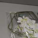 FagusHome 32" Artificial Phalaenopsis Flowers 6 Pcs Artificial Orchid Flowers Stem Plants for Home Dcor (6Pcs) (White)