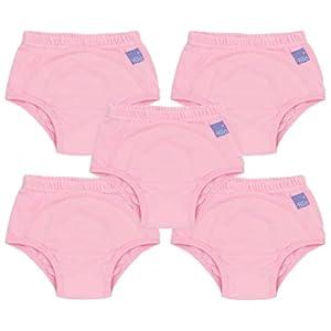 Bambino Mio, Potty Training Underwear for Girls and Boys, Mixed Boy Dino, 3+ Years, 5 Pack, Pink 