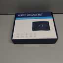 Cordless Heating Pad for Back Pain Relief, Heated Back Belt Abdomen Warmer Lumbar Support, Lumbar Massaager with Heat (Gray)