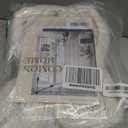 80 Inch Extra Wide Pinch Pleated Curtains 84 Inch Length for Living Room Large Window Drapes Light Filtering Privacy for Bedroom Back Tab with Hooks Clip Rings Natural 80W x 84L